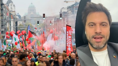 Une marée humaine dans les rues de Bruxelles, Bouchez adresse un message aux manifestants