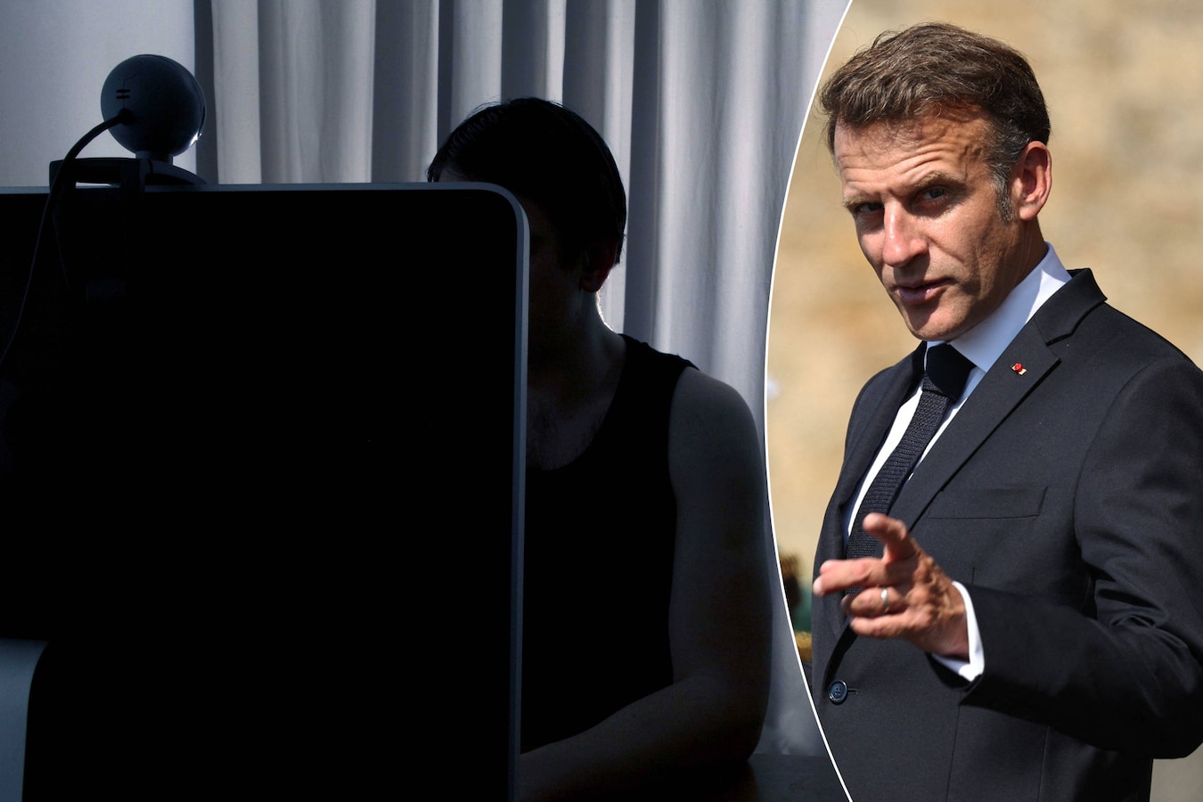 Abatekamutwe bakoresheje isura ya Macron bambura umuntu arenga miliyoni 17 Frw