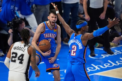 Tout est à refaire: le Thunder prend sa revanche et égalise contre les Spurs
