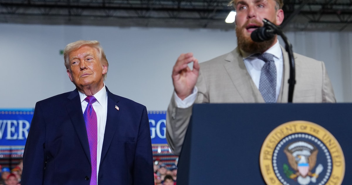 Trump soutient les ambitions politiques de l’influenceur Jake Paul: “Il ...
