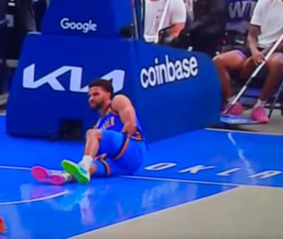Sorti sur blessure contre les Spurs, Ajay Mitchell rassure
