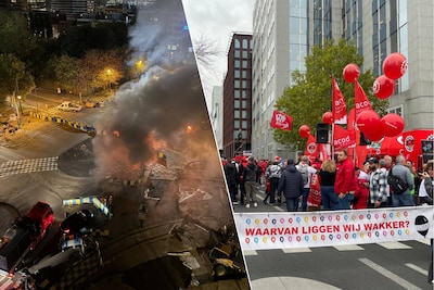Le cap des 100.000 manifestants déjà franchi selon la FGTB, plusieurs interpellations