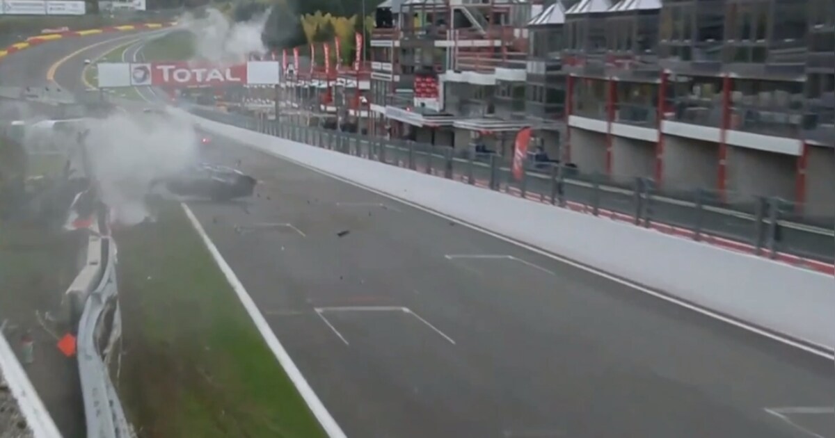 Le départ des 24 Heures de Spa-Francorchamps repoussé après un crash ...