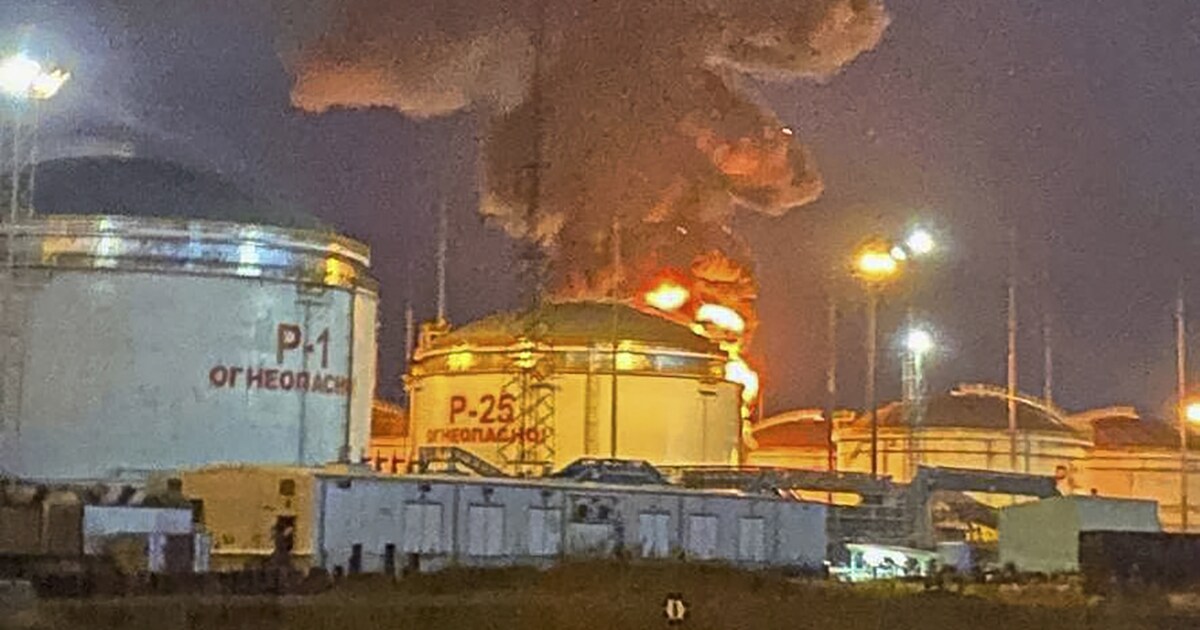 Une raffinerie incendiée en Russie après une attaque menée par “un ...