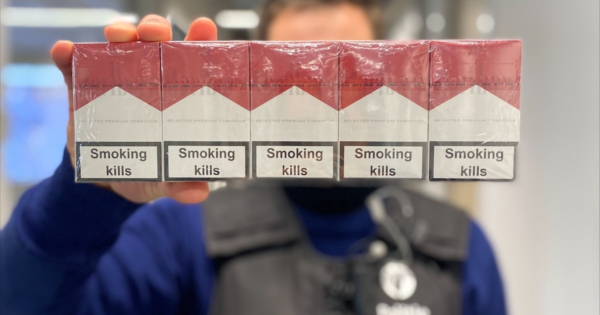Une cargaison de 100.000 cigarettes de contrebande intercepte prs de  Bruxelles | 7sur7.be