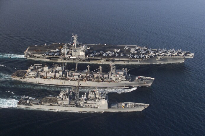 Le porte-avions américain USS Nimitz (photo)