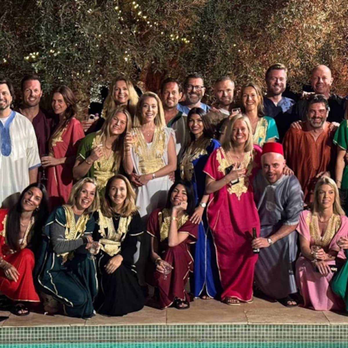 L'anniversaire haut en couleur d'Émilie Dupuis à Marrakech, avec Georges-Louis  Bouchez et Mehdi Bayat | People | 7sur7.be
