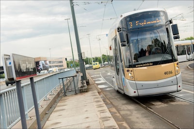 “Grave incident” avec un tram à Laeken: un piéton décède, le conducteur hospitalisé en état de choc