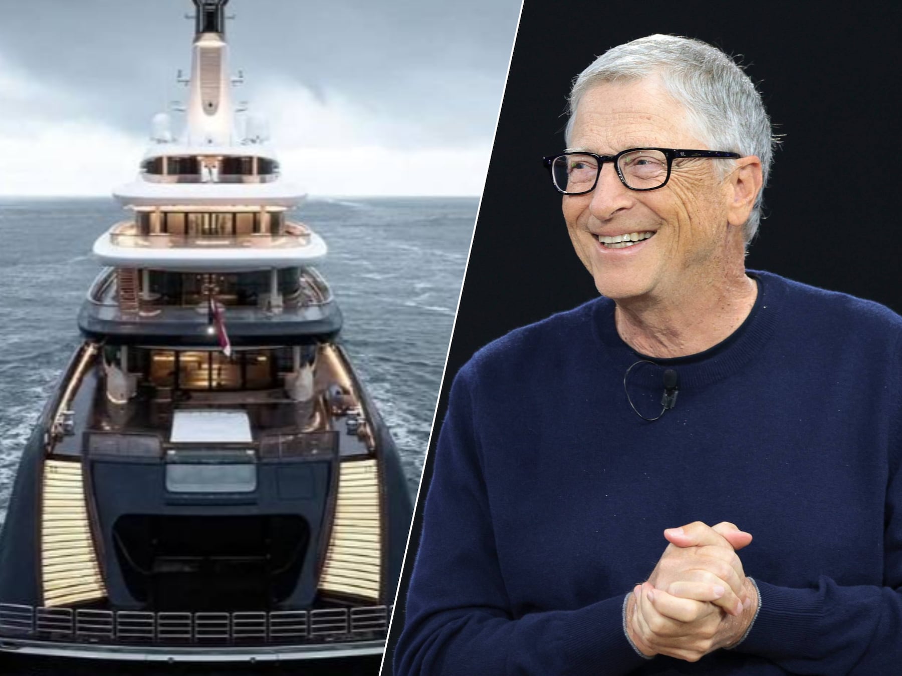 Le superyacht de Bill Gates est à vendre pour une somme hors-norme: “Il n’y est jamais allé”