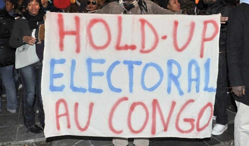 Des centaines de Congolais manifestent à Bruxelles | 7sur7.be