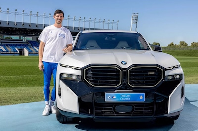 Nouvelle saison, nouvelle BMW pour les joueurs du Real: un bolide à 180.000 euros pour Courtois