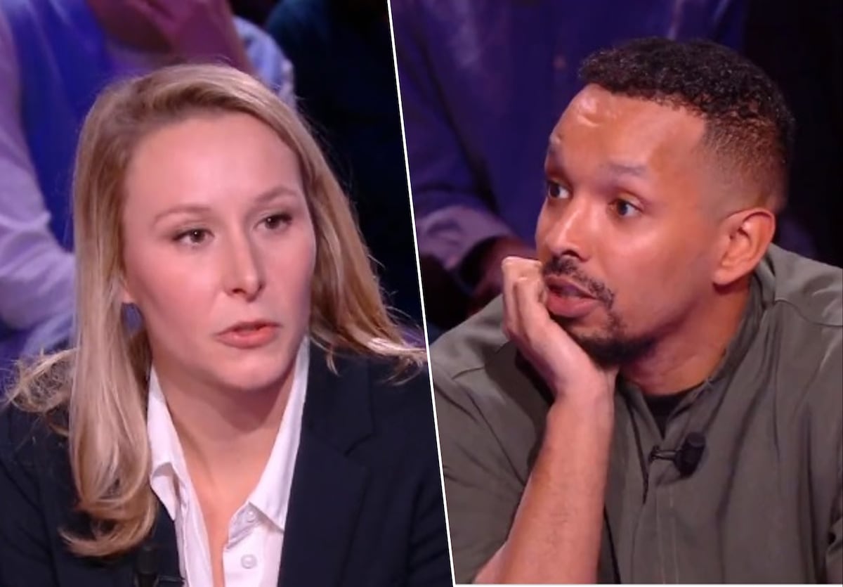 Vives tensions entre Marion Maréchal et l'humoriste Waly Dia sur le plateau  de Léa Salamé: “Là, c'est méprisant” | 7sur7.be