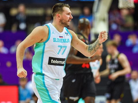 Luka Doncic a brillé contre la Belgique. 