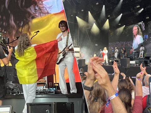 “Waar is da feestje?”: Julien Doré vibre avec les supporters belges au festival LaSemo