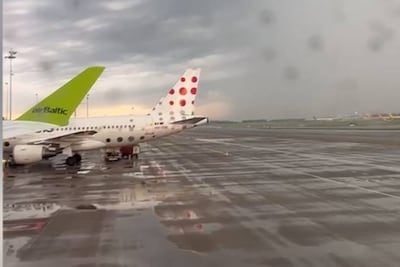 De violents orages paralysent le trafic aérien à Zaventem: plusieurs vols retardés
