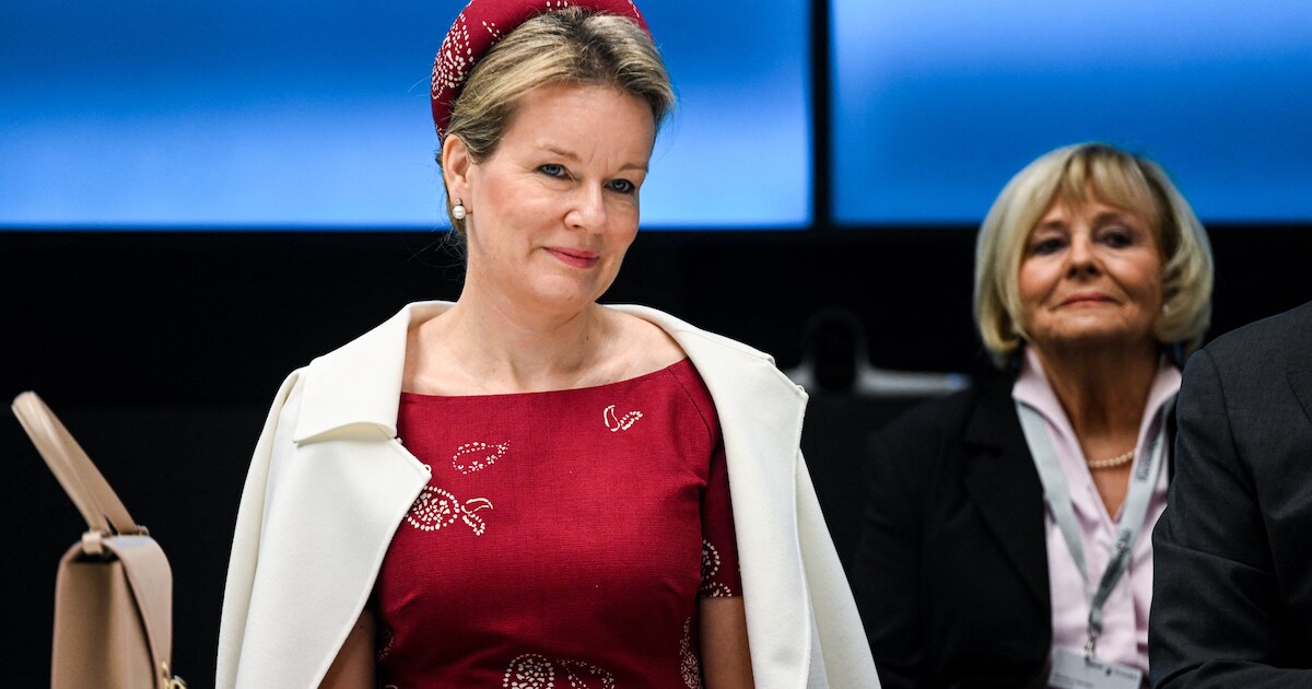 La reine Mathilde séduit la presse britannique grâce à ce petit détail ...