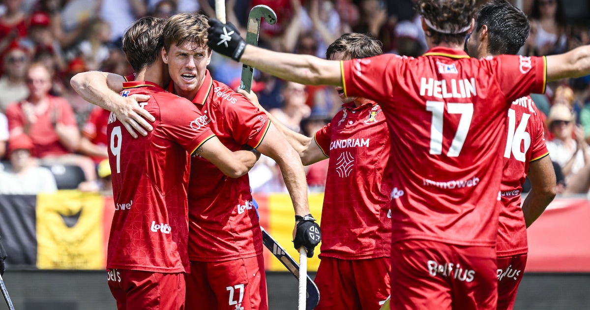 Les Red Lions ouvrent leur campagne par un large succès face à l'Allemagne  | 7sur7.be