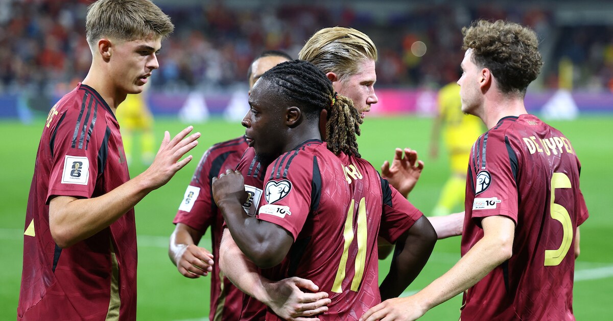 Jeu, set et match: nouveau festival de buts pour les Diables face au ...