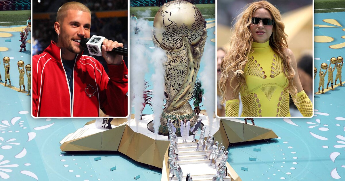 Un spectacle digne du Super Bowl à la mi-temps de la finale du Mondial ...