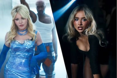 Sabrina Carpenter et une scène osée dans les toile