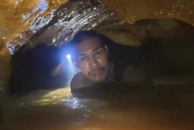 Sept personnes sont bloquées depuis cinq jours dans une grotte au Laos