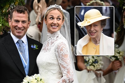 La princesse Anne fait sensation au mariage de son fils… grâ
