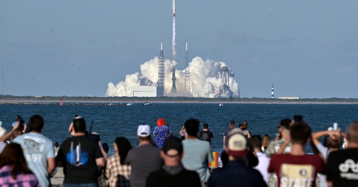 Décollage d’une mission de la Nasa pour Mars à bord d’une fusée de Jeff ...