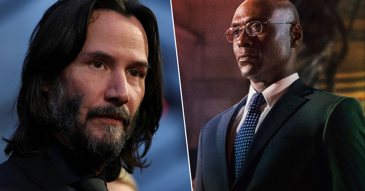 Keanu Reeves rend un vibrant hommage à Lance Reddick à l’avant-première ...