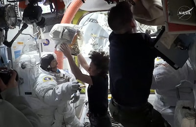 Nouvelle sortie spatiale pour l’astronaute française Sophie Adenot