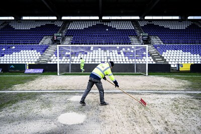 LIVE BEERSCHOT-ANDERLECHT: le terrain anversois en piteux état