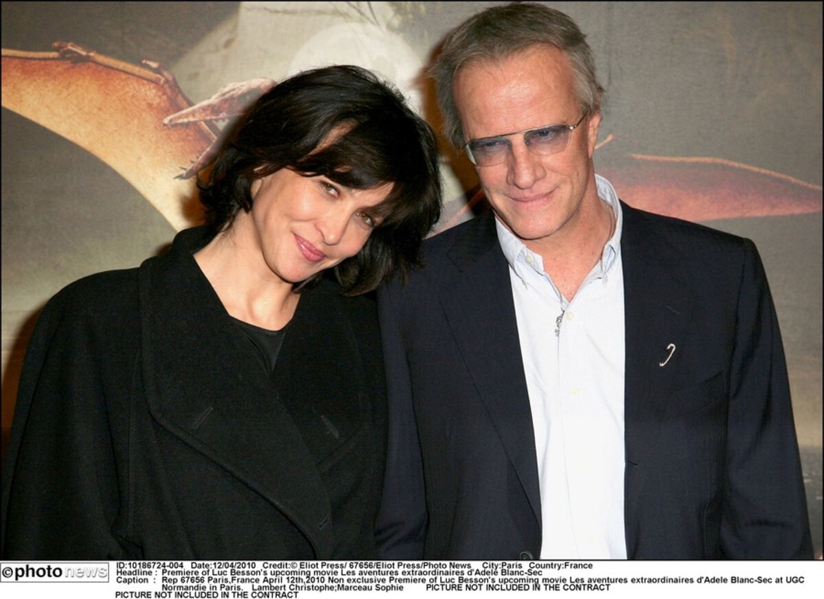 Sophie Marceau et Christophe Lambert: "moins dans la passion" | 7sur7.be