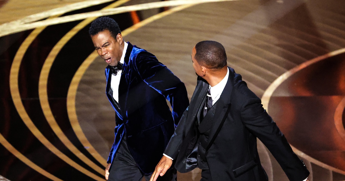 Will Smith frappe Chris Rock sur scène: “Garde le nom de ma femme hors ...