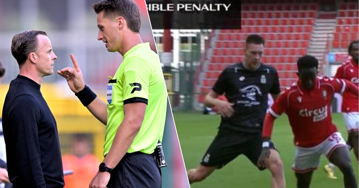Pourquoi le Standard n'a pas obtenu de penalty contre Charleroi? Même ...
