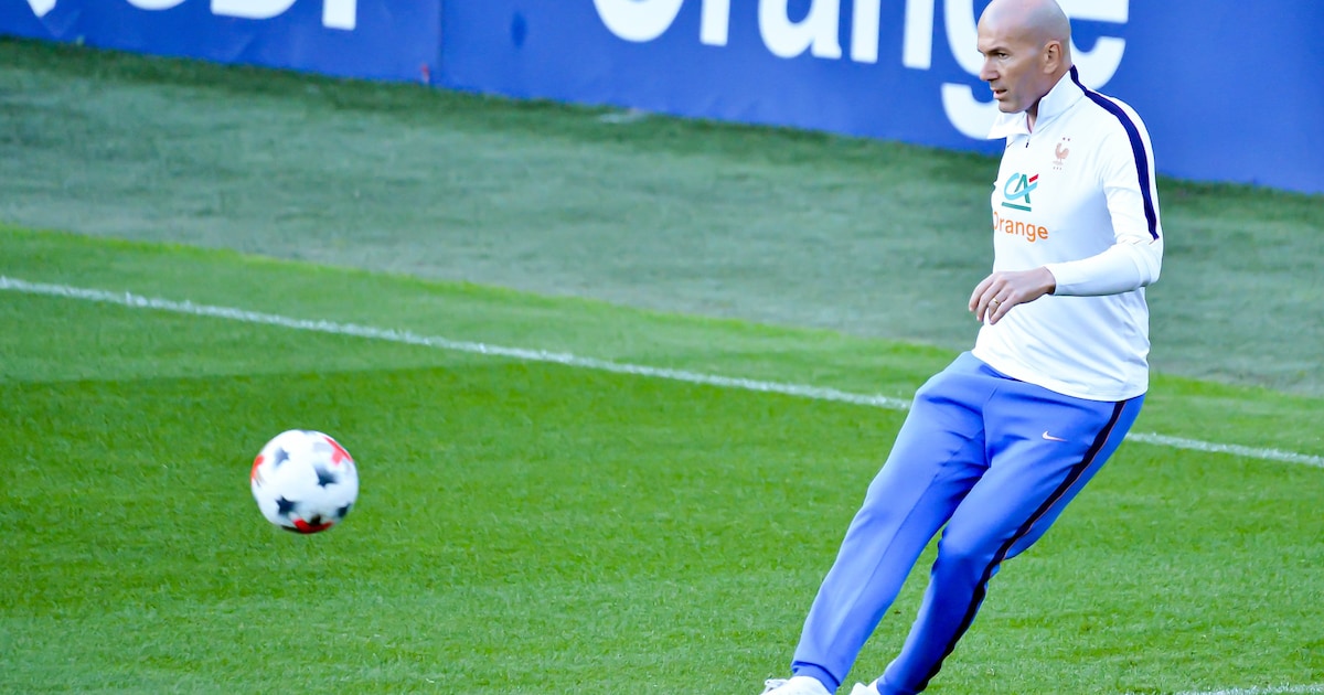 “Il a encore de beaux restes”: Zidane rechausse les crampons pour son premier entraînement avec les Bleus