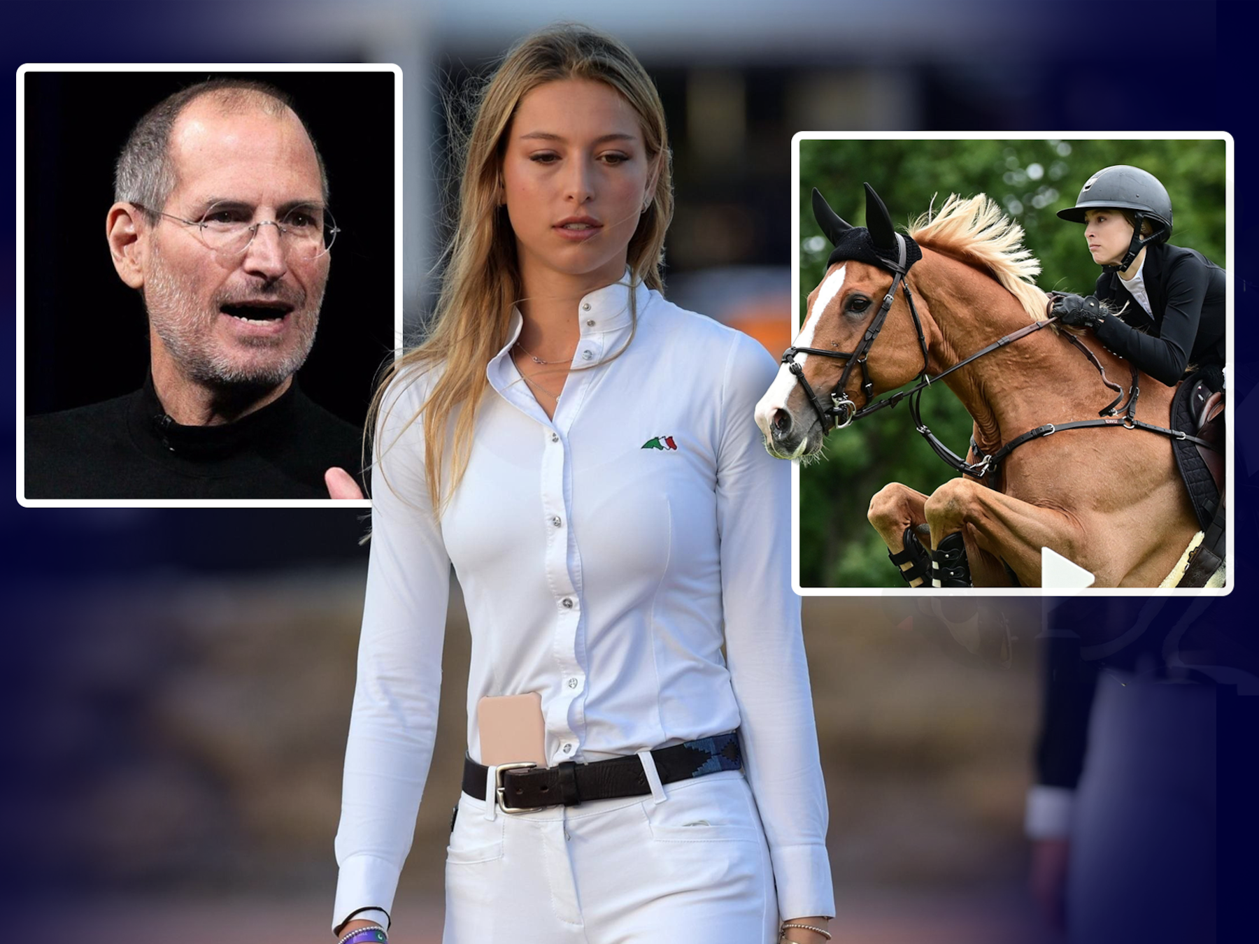 Mannequin et brillante cavalière liée à la Belgique: qui est Eve Jobs, la fille du fondateur d’Apple? 