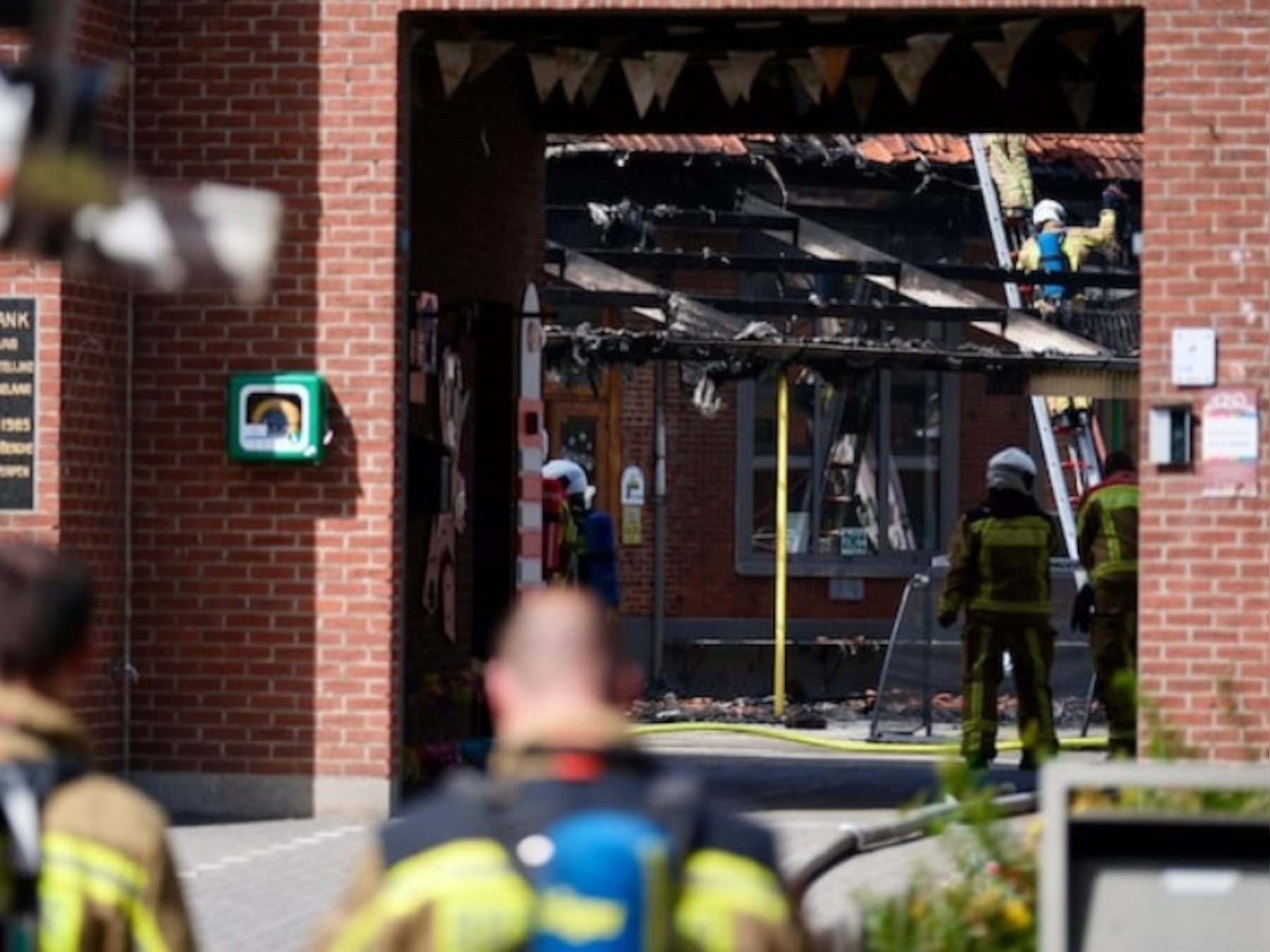 Une école évacuée en province d’Anvers à la suite d’un incendie, pas de blessé