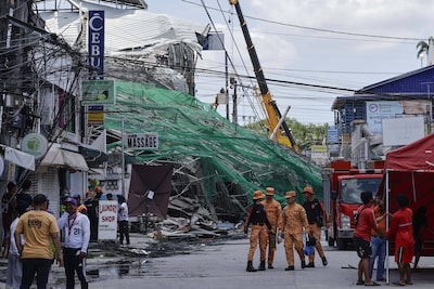 19 disparus après l’effondrement d’un immeuble en construction à Manille