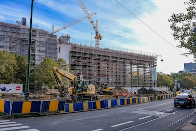 Une partie de la Petite Ceinture fermée fin octobre à hauteur de la place Sainctelette
