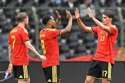 Un festival: les Diables s'éclatent contre la Tunisie avant de s'envoler pour le Mondial