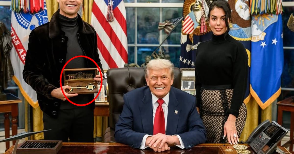 Porte-passeport Authentique En Cuir Président Trump - Sceau Présidentiel, Cadeau VIP Maison Blanche, édition 2025