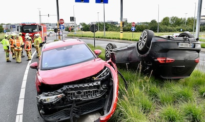 Une course-poursuite se termine par un crash: “Les occupants