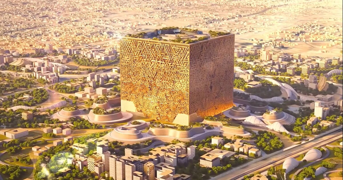 La construction du Mukaab, le “plus grand bâtiment du monde”, est à l — free download