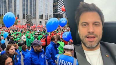 Plus de 100.000 personnes défilent à Bruxelles selon la FGTB, Bouchez adresse un message aux manifestants