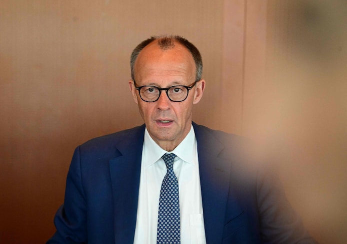 Le chancelier allemand Friedrich Merz.