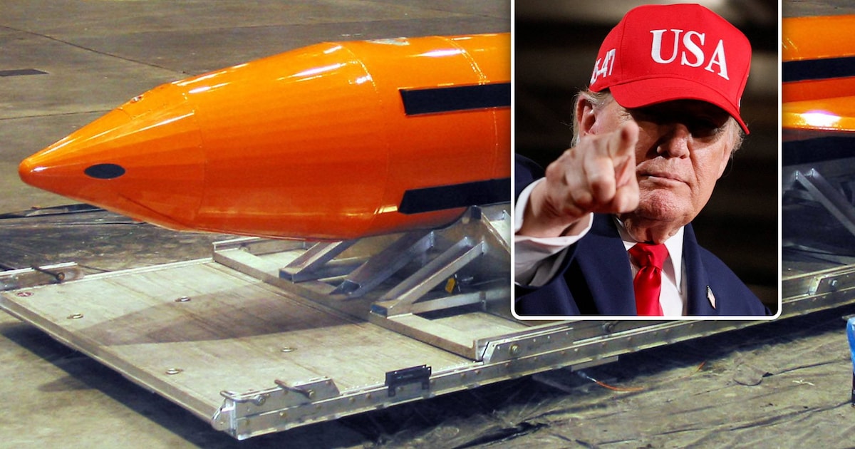 Les États-Unis envisagent d’utiliser la “mère de toutes les bombes” en Iran