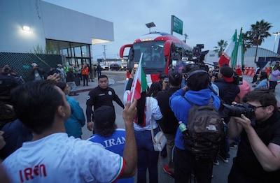 L’Iran a effectué son premier entraînement à huis clos au Me