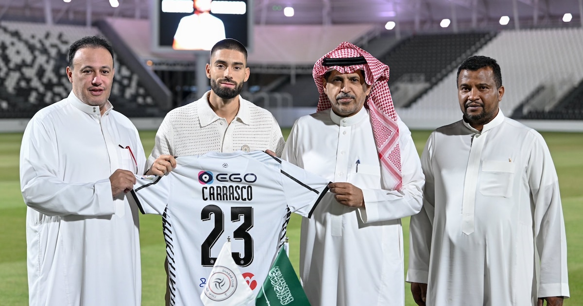 La boulette d&amp;#39;Al-Shabab, qui a annoncé le transfert de Carrasco ...