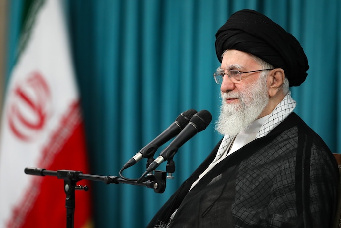 Ali Khamenei, le chef de l’État iranien.