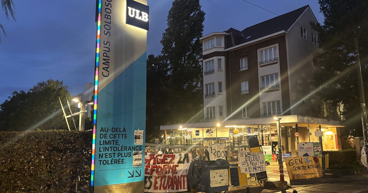 Le campus Solbosch de l’ULB partiellement bloqué par l’action d’un ...