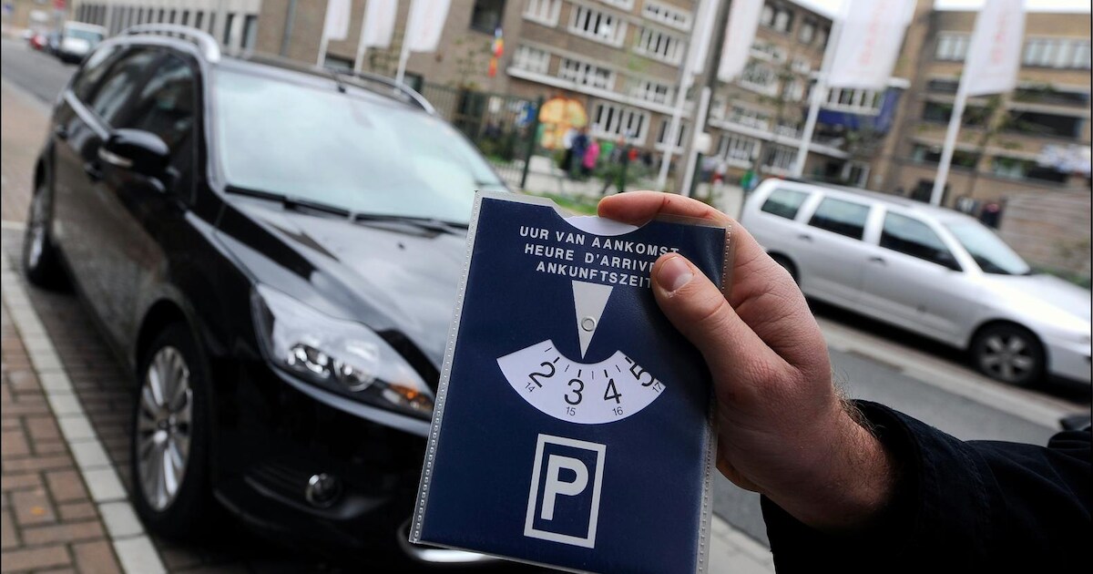 Voici comment placer correctement son disque de stationnement | 7sur7.be